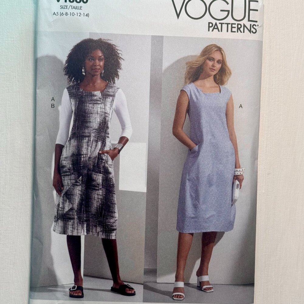 VOGUE PATTERN BY MARCY TILTON. Sz 6,8,10,12,14